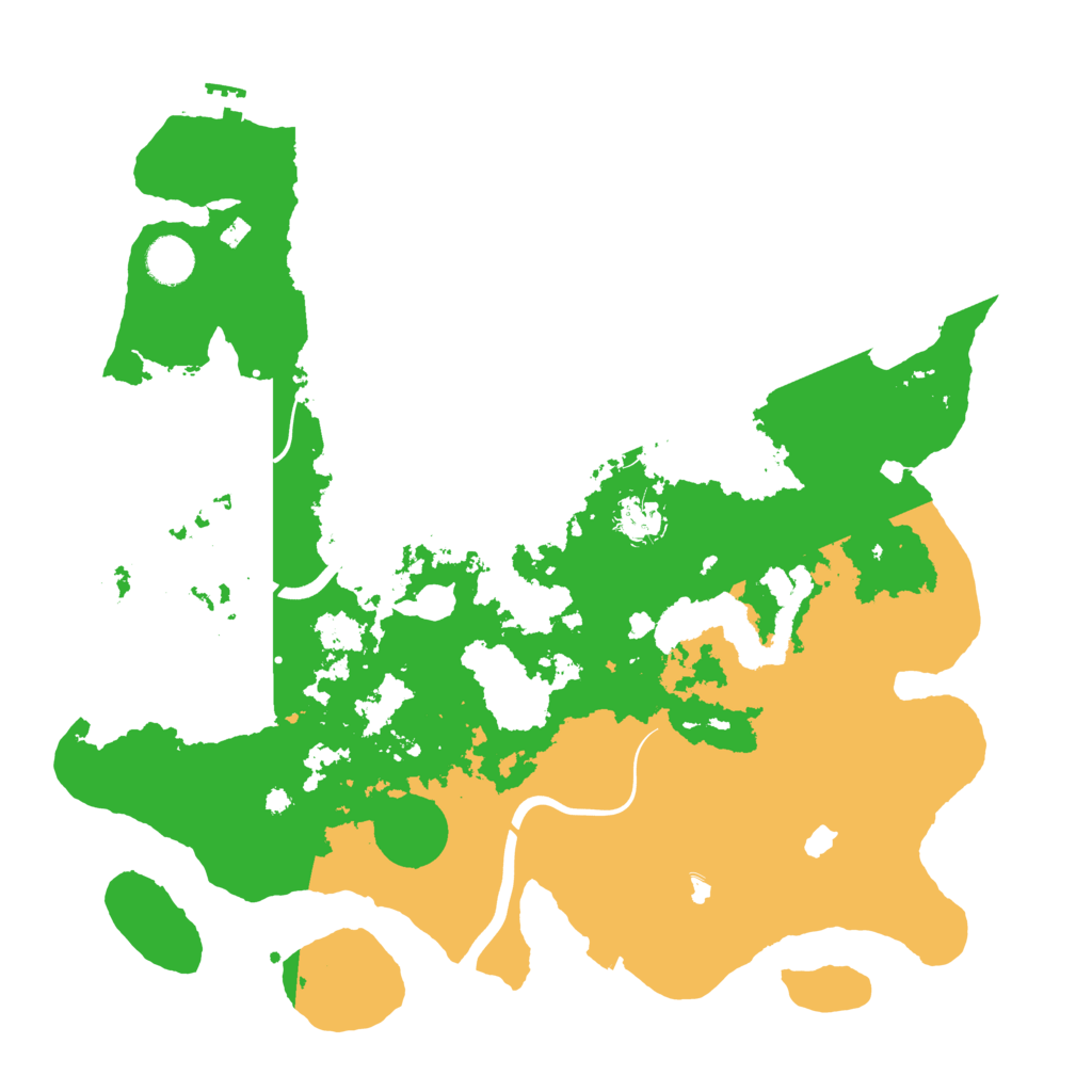 Biome Rust Map: Procedural Map, Size: 4000, Seed: 712830889