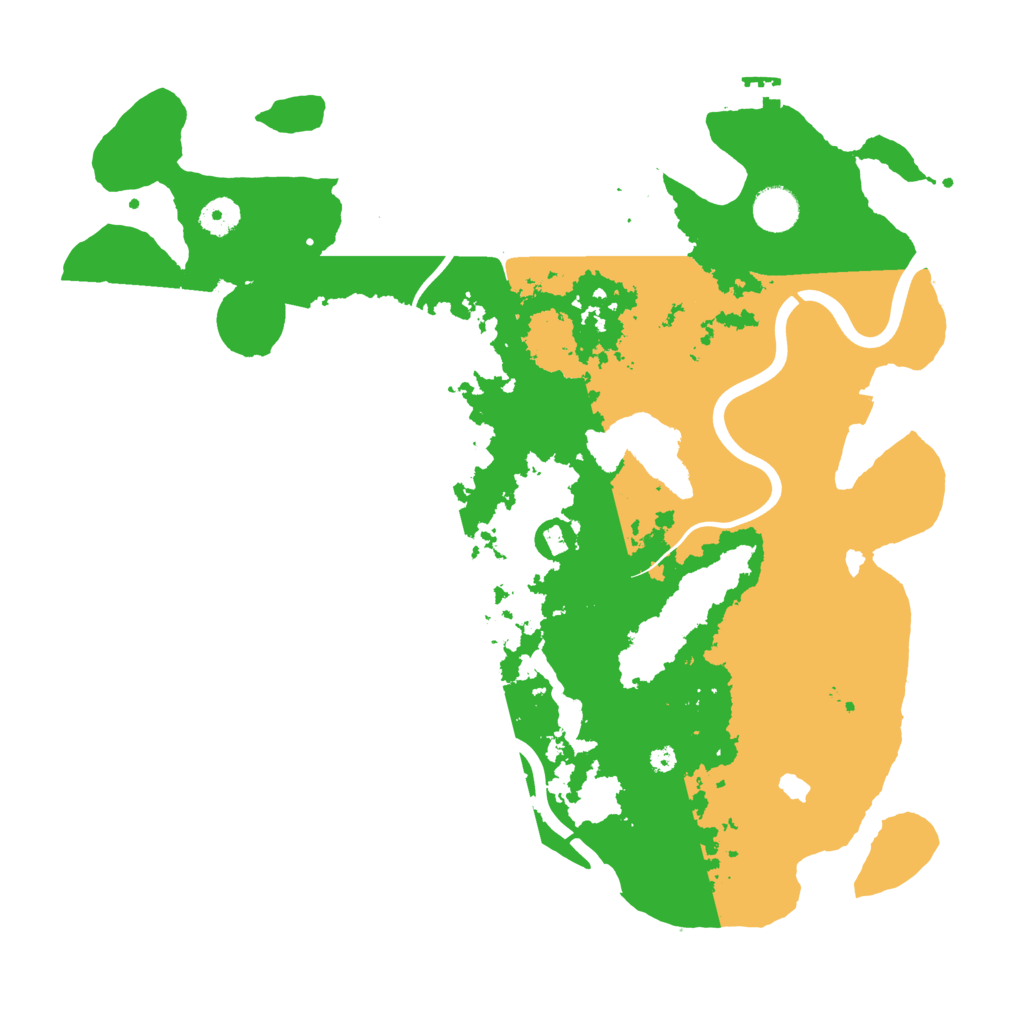 Biome Rust Map: Procedural Map, Size: 4000, Seed: 1428983743