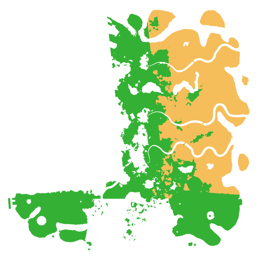 Biome Rust Map: Procedural Map, Size: 5000, Seed: 317885