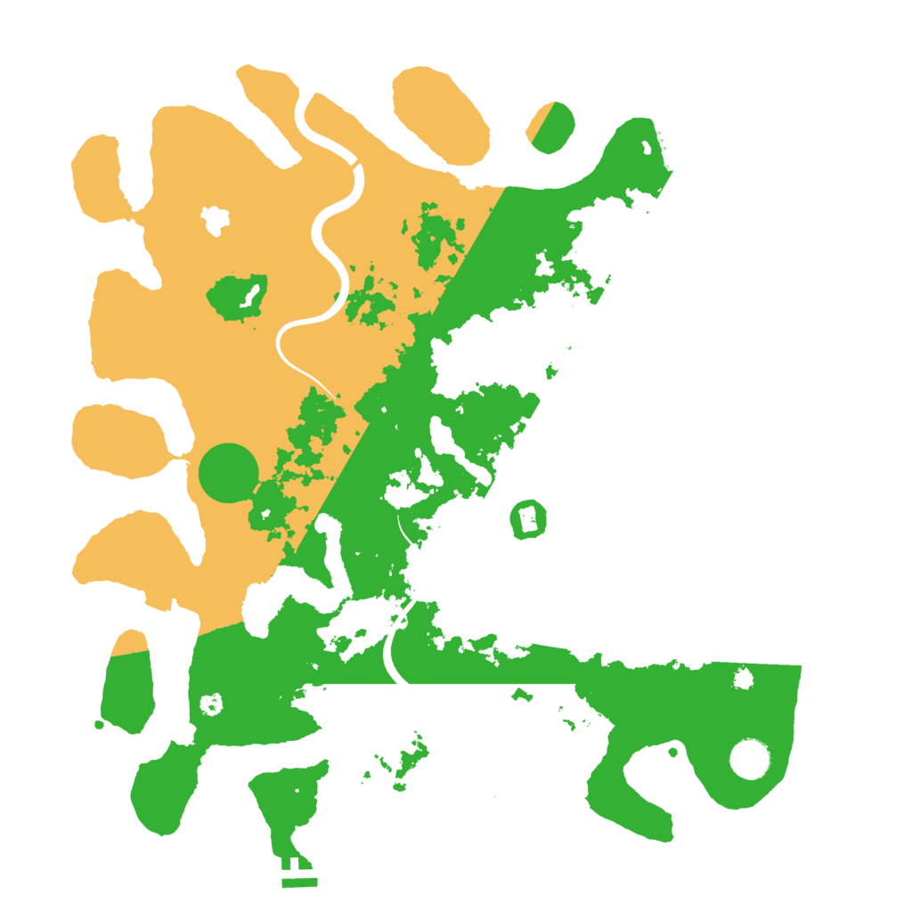 Biome Rust Map: Procedural Map, Size: 4000, Seed: 41378