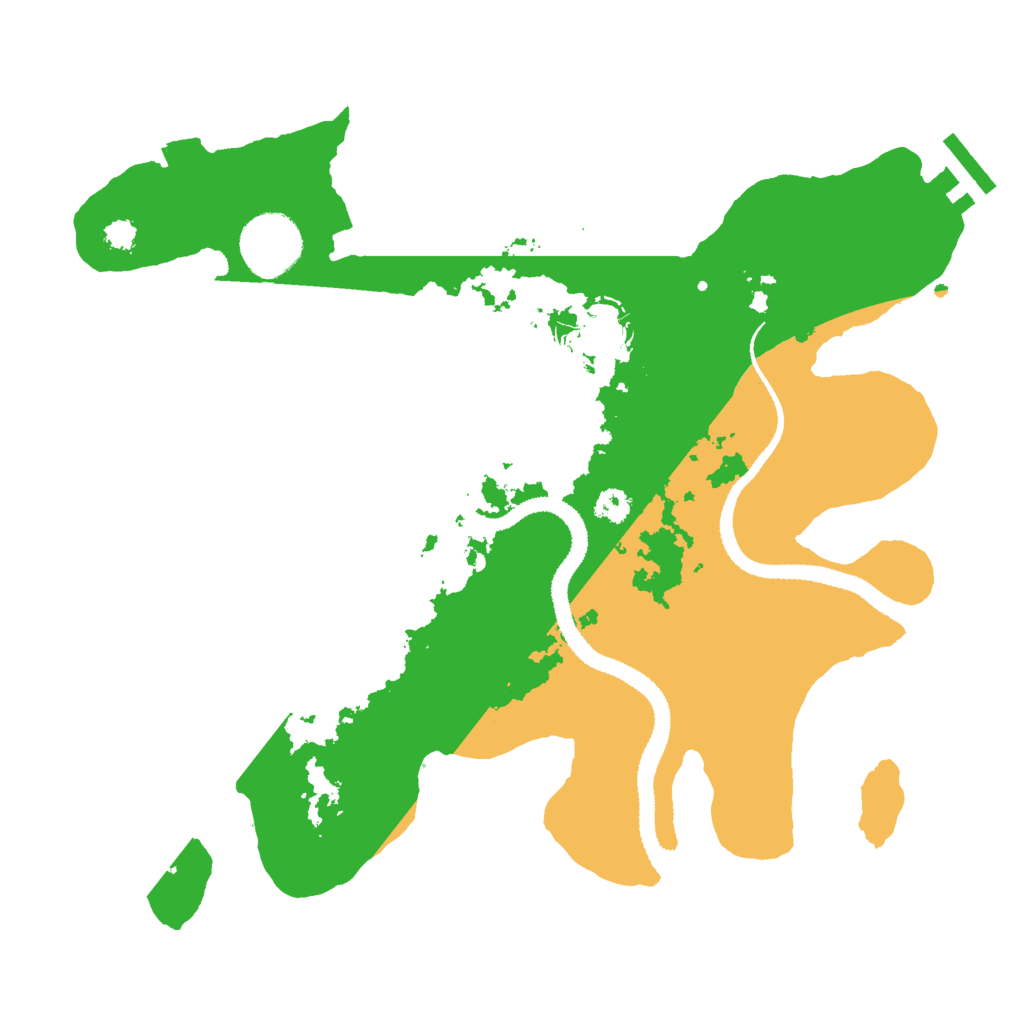 Biome Rust Map: Procedural Map, Size: 3000, Seed: 1830573444