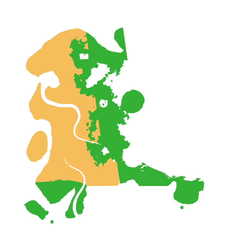 Biome Rust Map: Procedural Map, Size: 3000, Seed: 1178938664