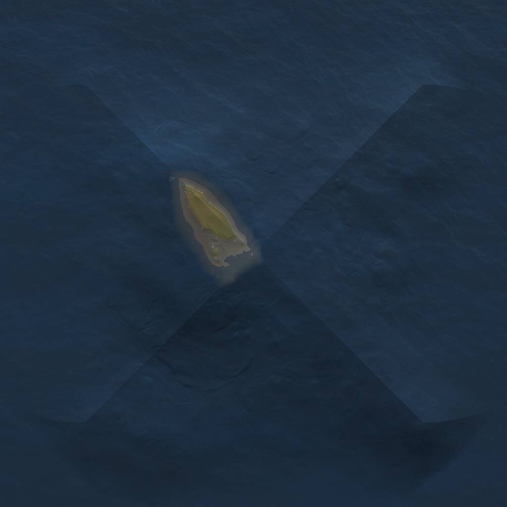Rust Map: Procedural Map, Size: 1000, Seed: 1435118, 1 Monuments