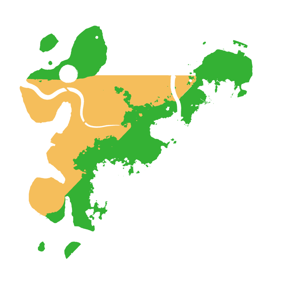 Biome Rust Map: Procedural Map, Size: 3000, Seed: 1188283994