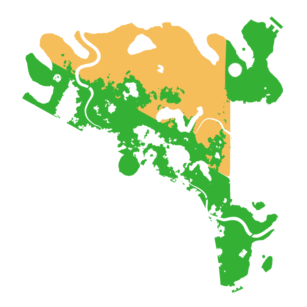 Biome Rust Map: Procedural Map, Size: 4000, Seed: 425908366