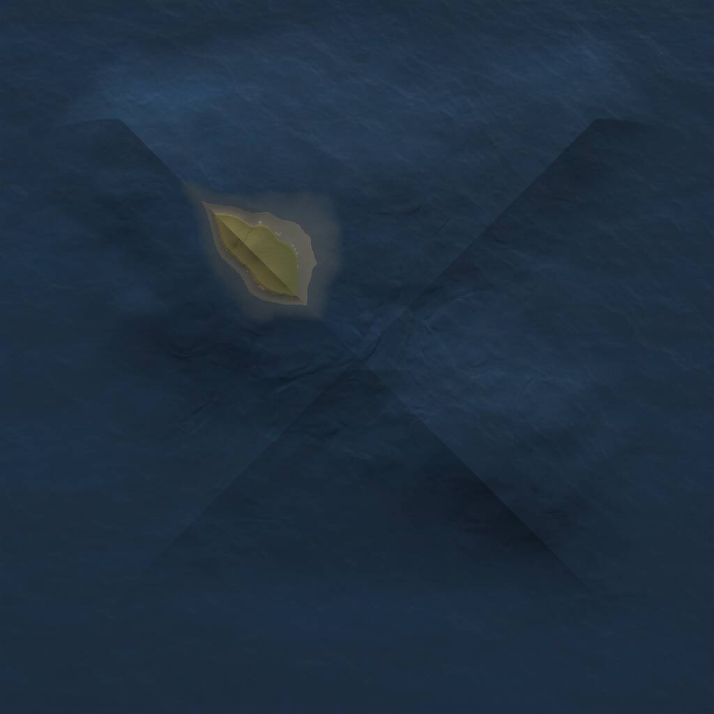 Rust Map: Procedural Map, Size: 1000, Seed: 1699773316, 1 Monuments