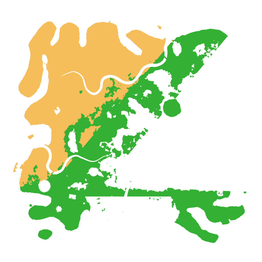 Biome Rust Map: Procedural Map, Size: 4000, Seed: 1190
