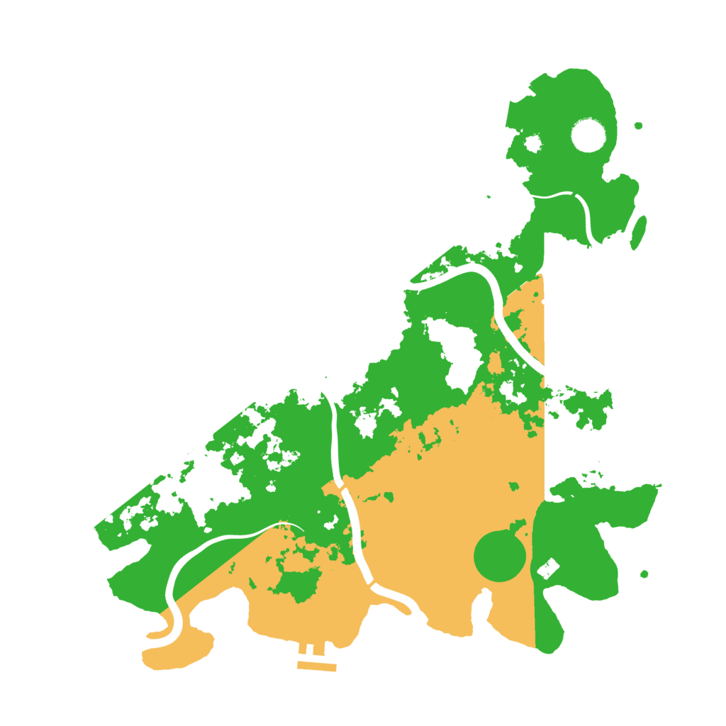 Biome Rust Map: Procedural Map, Size: 3750, Seed: 1495670357