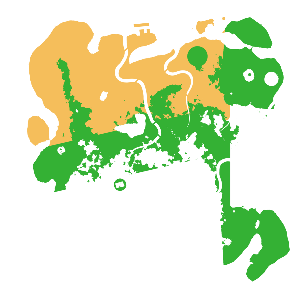 Biome Rust Map: Procedural Map, Size: 4000, Seed: 579887958