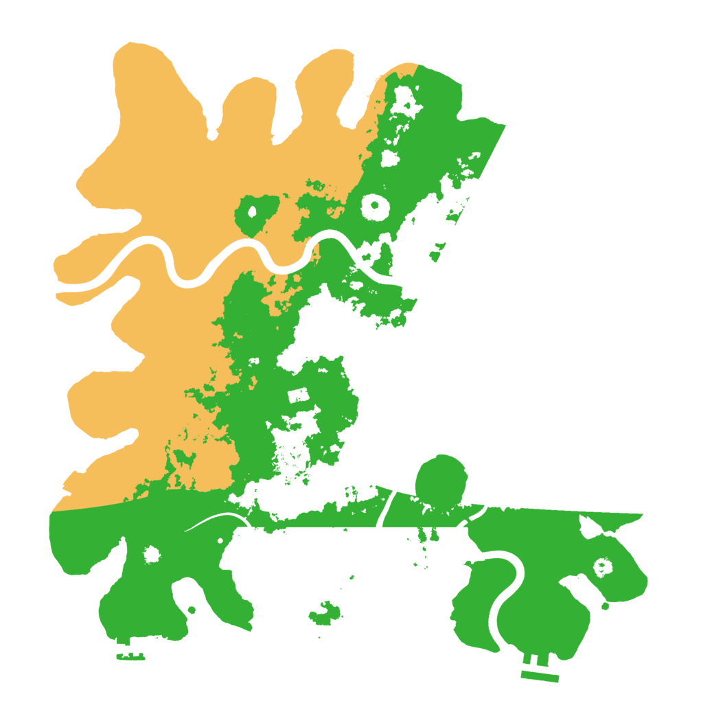Biome Rust Map: Procedural Map, Size: 3750, Seed: 1444859538