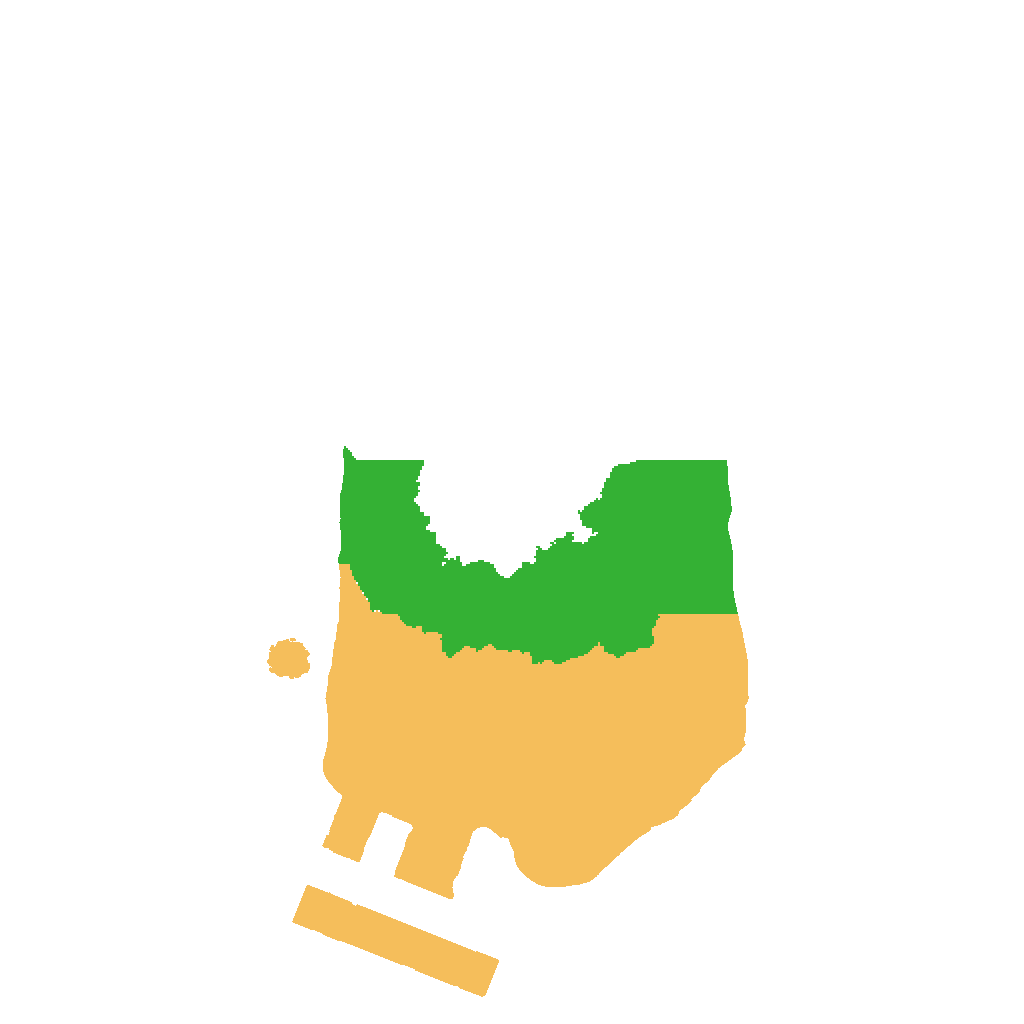 Biome Rust Map: Procedural Map, Size: 1000, Seed: 915331