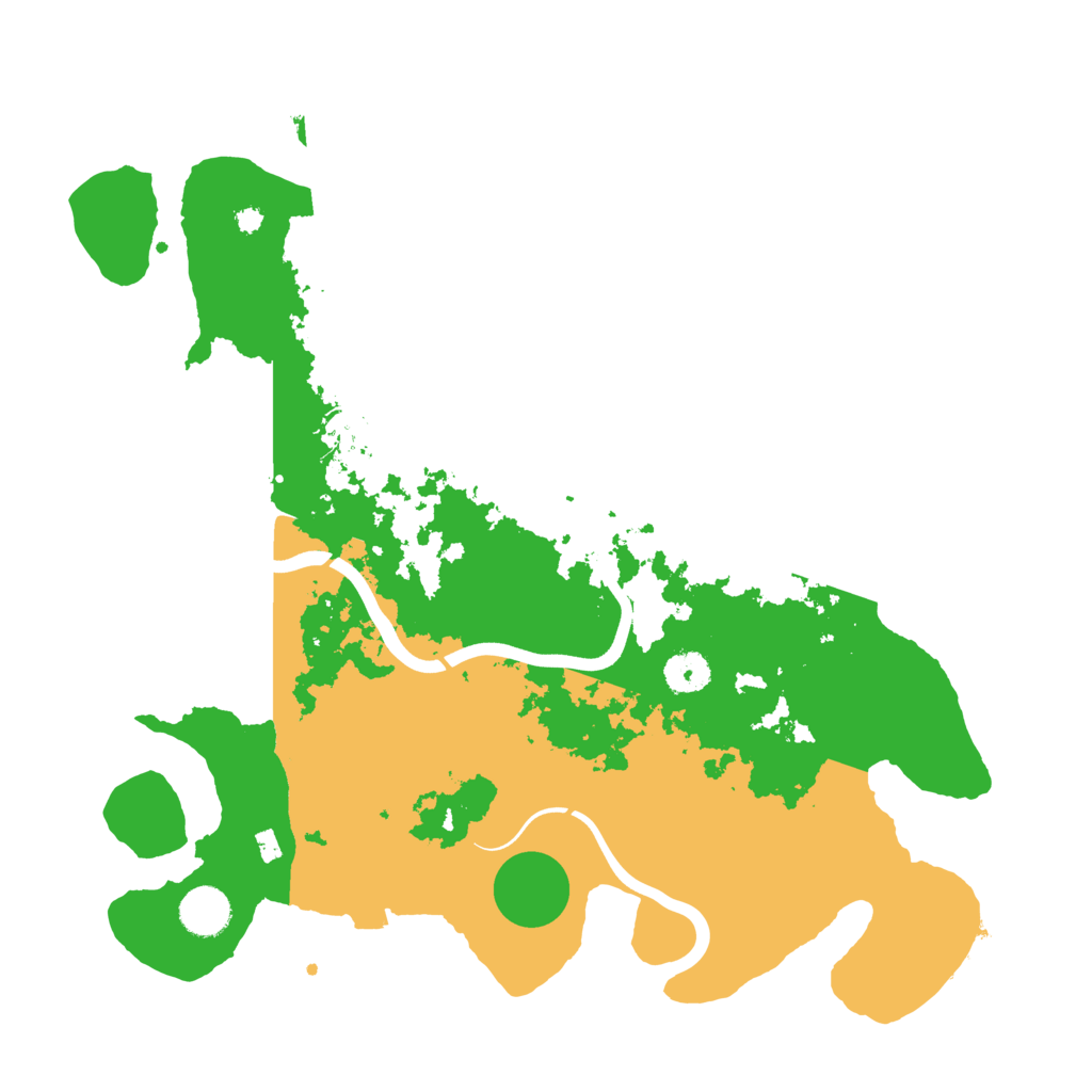 Biome Rust Map: Procedural Map, Size: 3800, Seed: 7045832