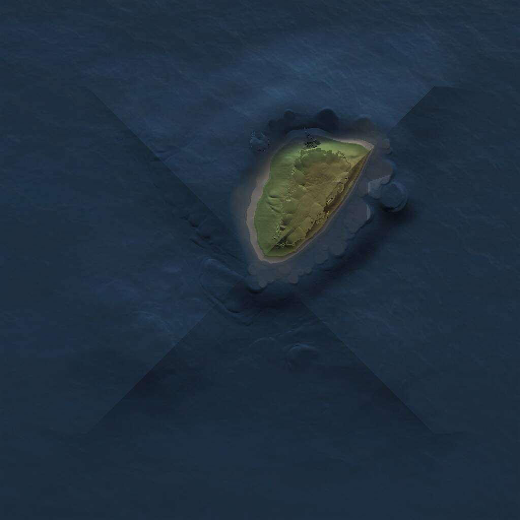 Rust Map: Procedural Map, Size: 1000, Seed: 2017912250, 1 Monuments