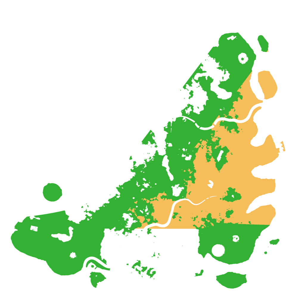Biome Rust Map: Procedural Map, Size: 4500, Seed: 711569826