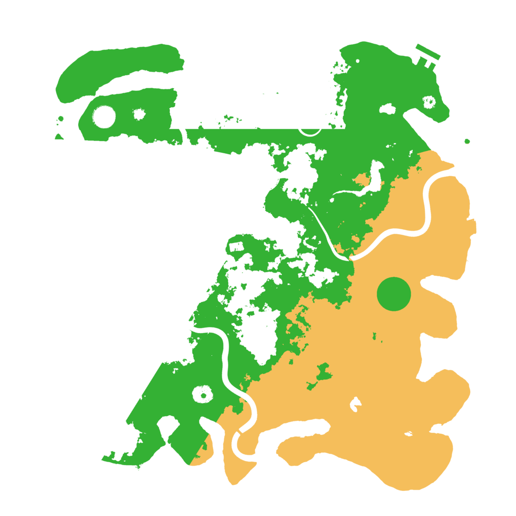 Biome Rust Map: Procedural Map, Size: 4000, Seed: 2374344