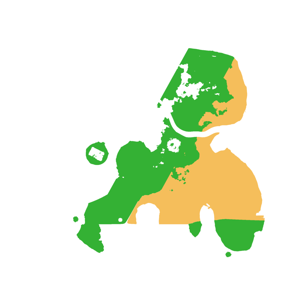 Biome Rust Map: Procedural Map, Size: 2200, Seed: 1186362168