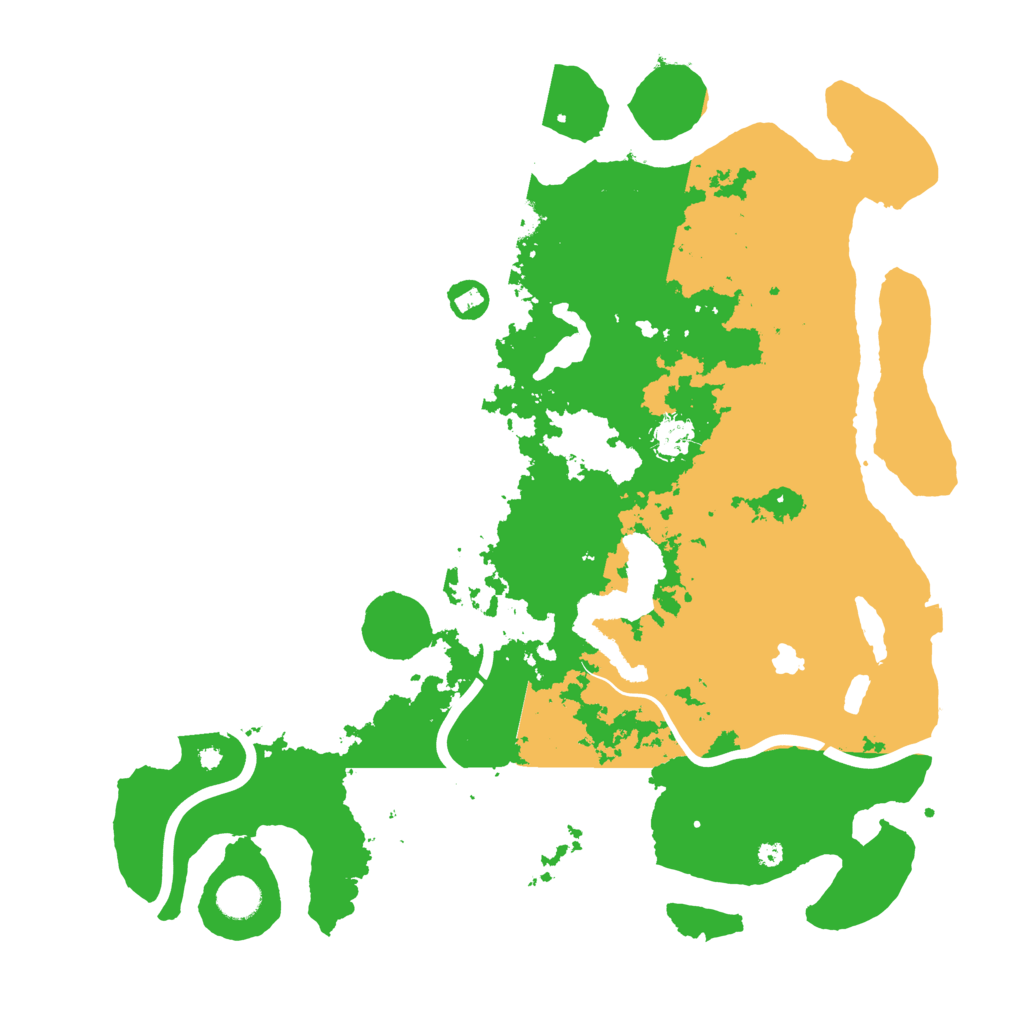 Biome Rust Map: Procedural Map, Size: 4200, Seed: 1936547889