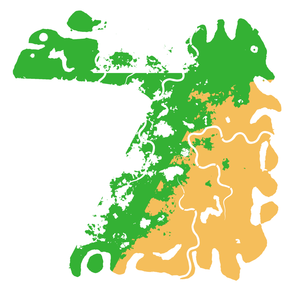 Biome Rust Map: Procedural Map, Size: 6000, Seed: 1069155749
