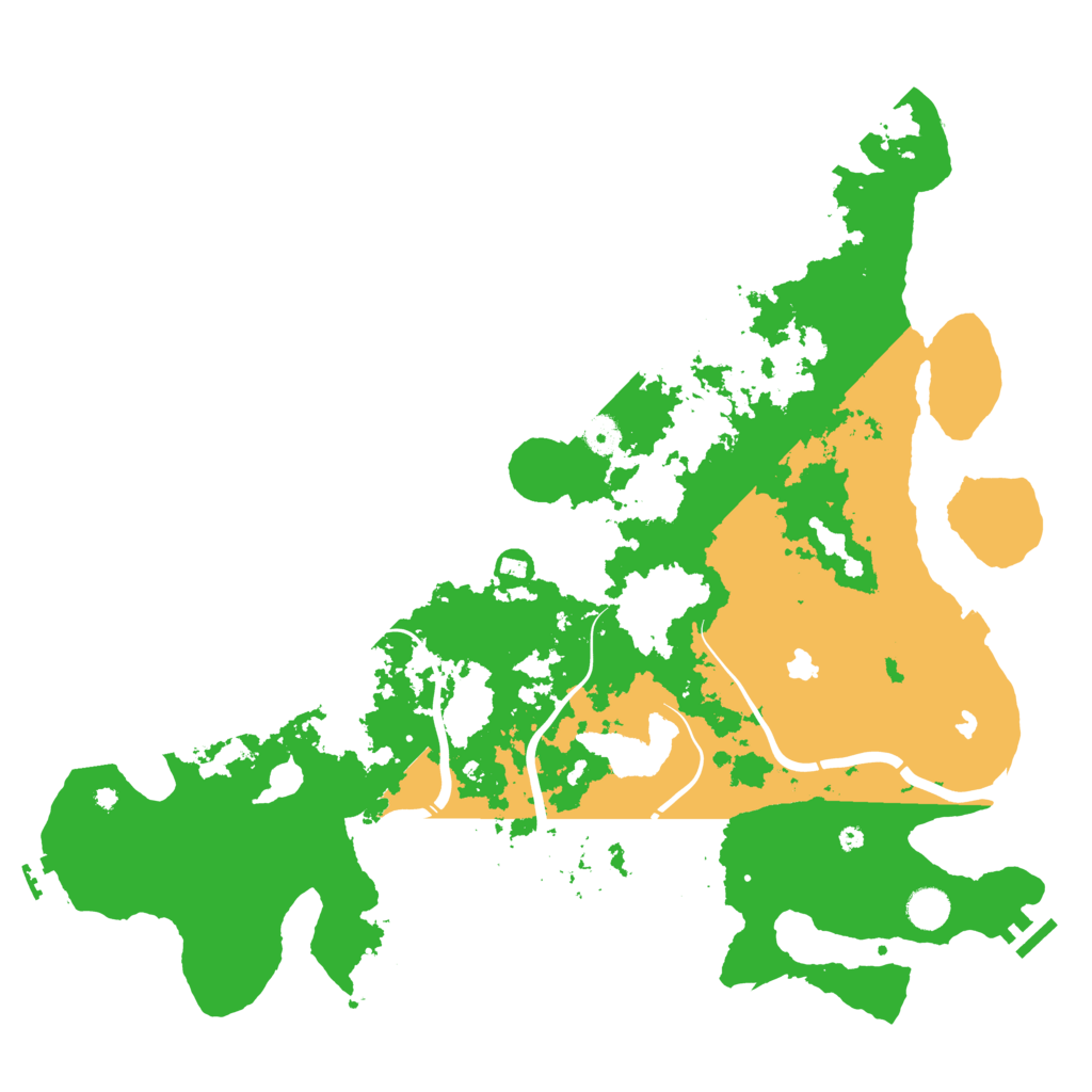 Biome Rust Map: Procedural Map, Size: 4500, Seed: 1631504154