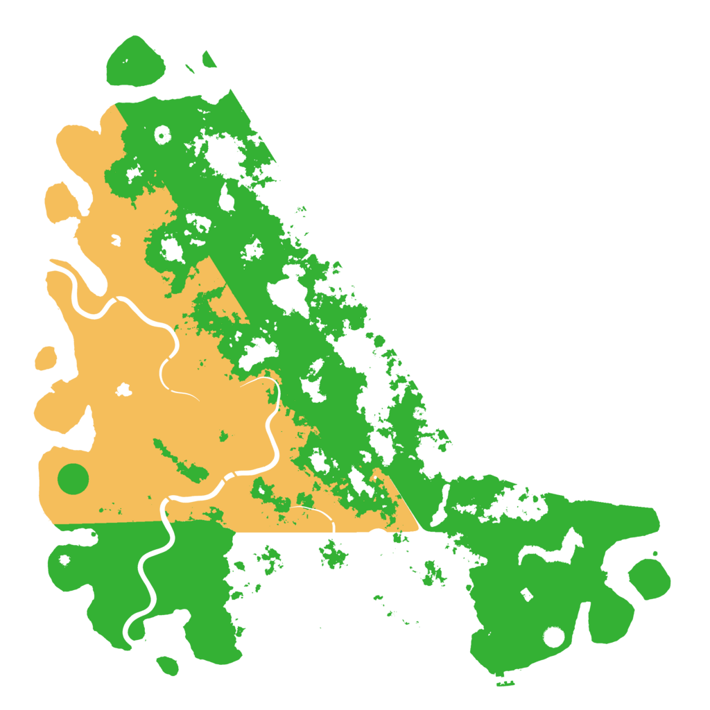 Biome Rust Map: Procedural Map, Size: 6000, Seed: 1329282471
