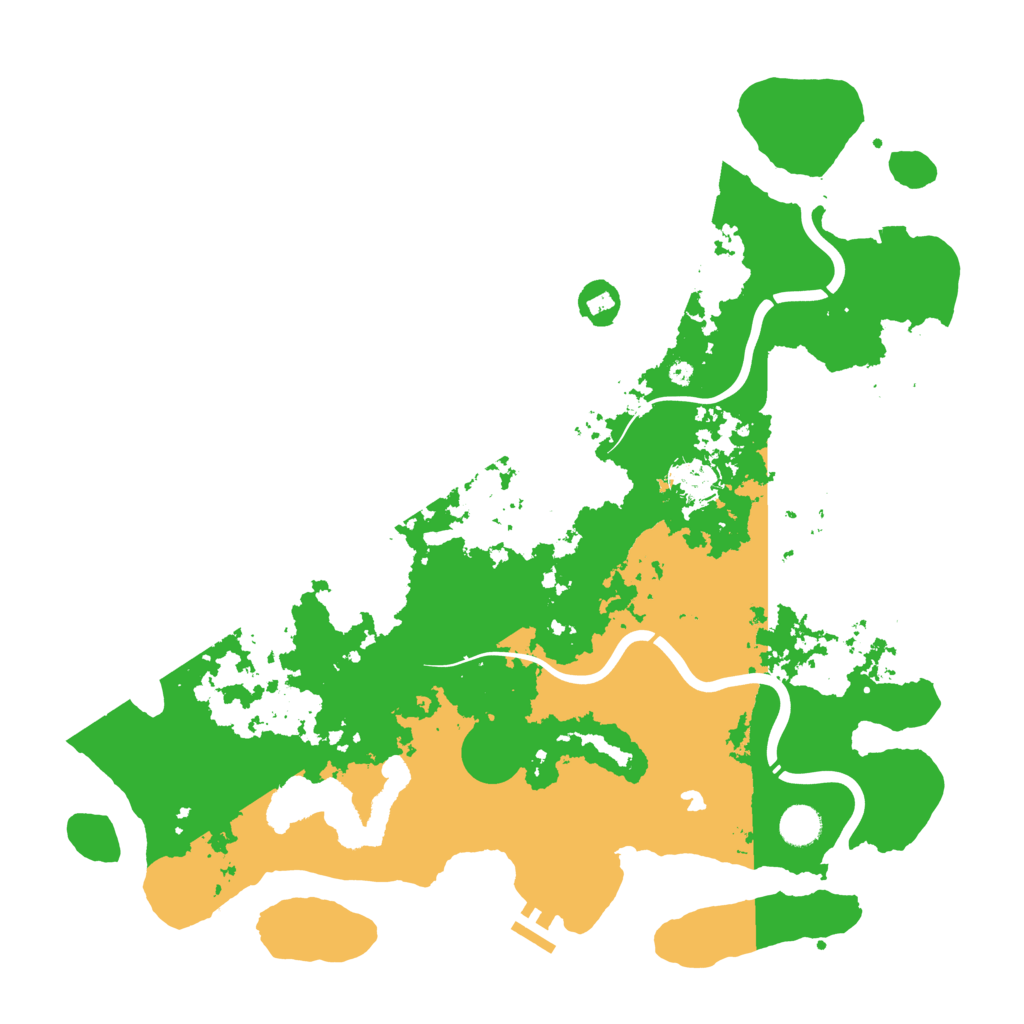Biome Rust Map: Procedural Map, Size: 4350, Seed: 19022026