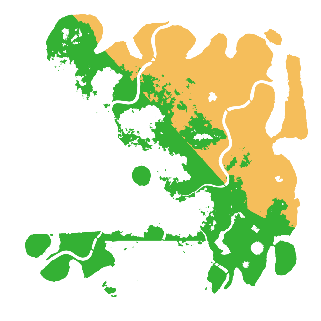 Biome Rust Map: Procedural Map, Size: 4500, Seed: 284528031
