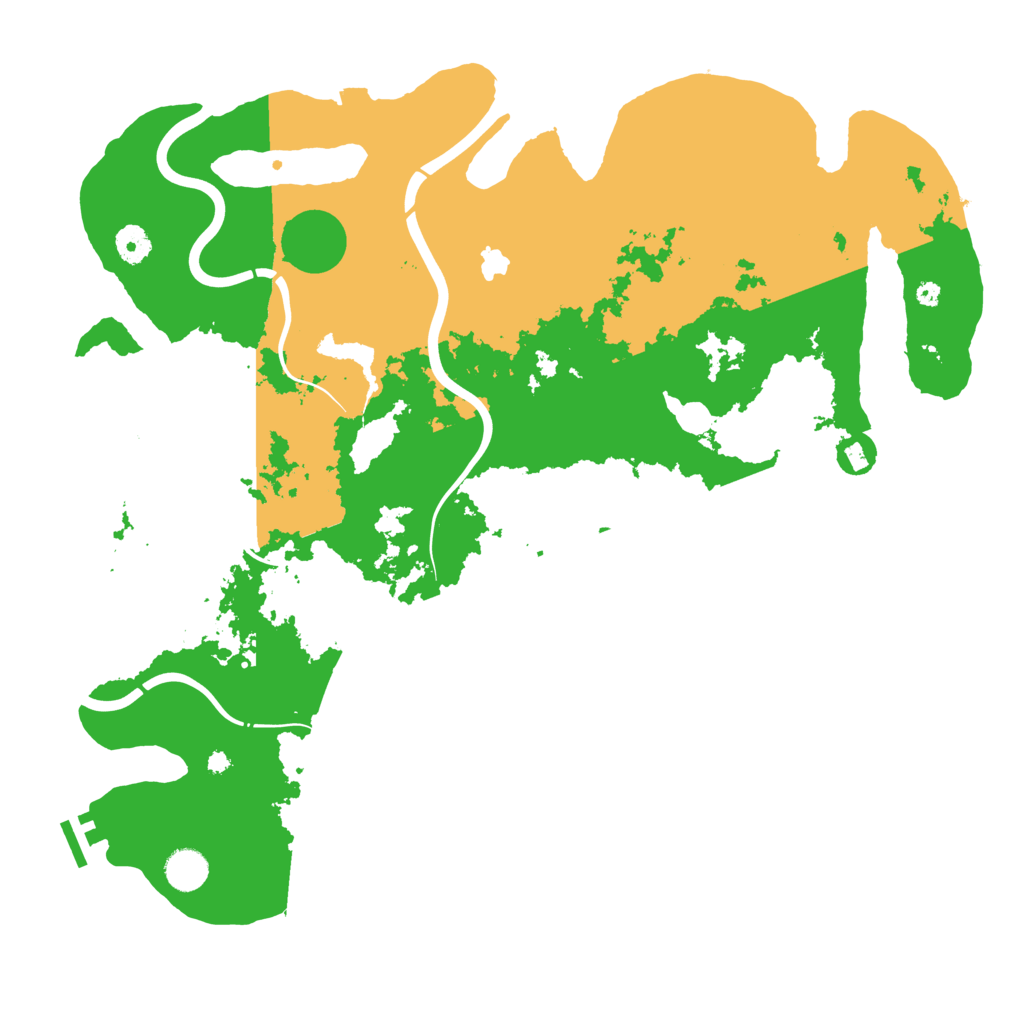 Biome Rust Map: Procedural Map, Size: 4250, Seed: 988763906