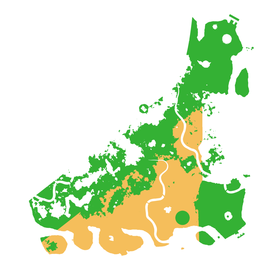Biome Rust Map: Procedural Map, Size: 5000, Seed: 911558398