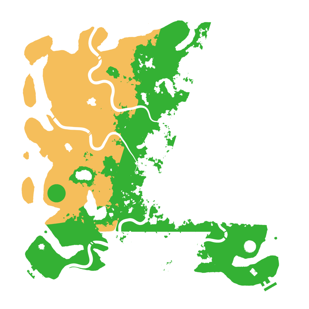 Biome Rust Map: Procedural Map, Size: 4500, Seed: 1683257781