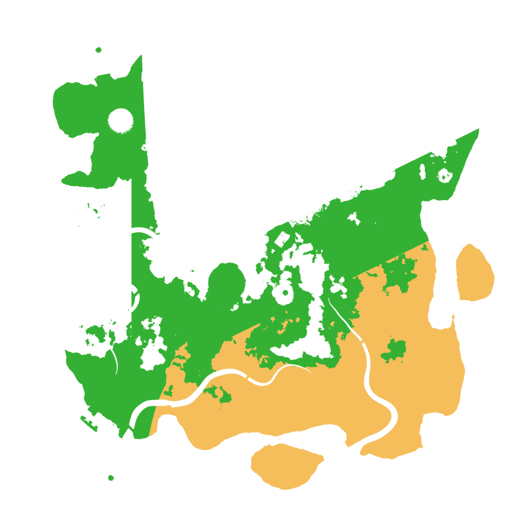 Biome Rust Map: Procedural Map, Size: 3750, Seed: 62