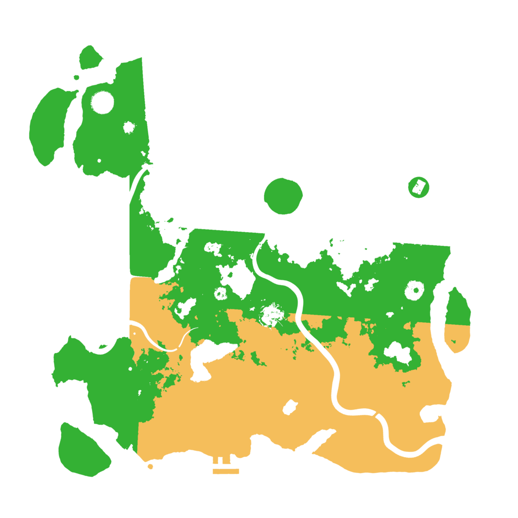 Biome Rust Map: Procedural Map, Size: 4000, Seed: 662134875