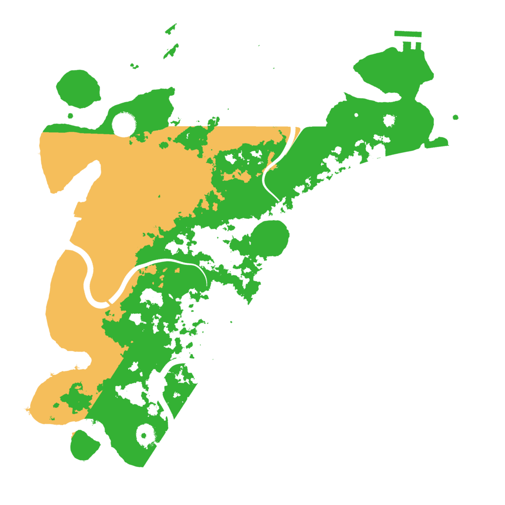 Biome Rust Map: Procedural Map, Size: 3750, Seed: 1007706400