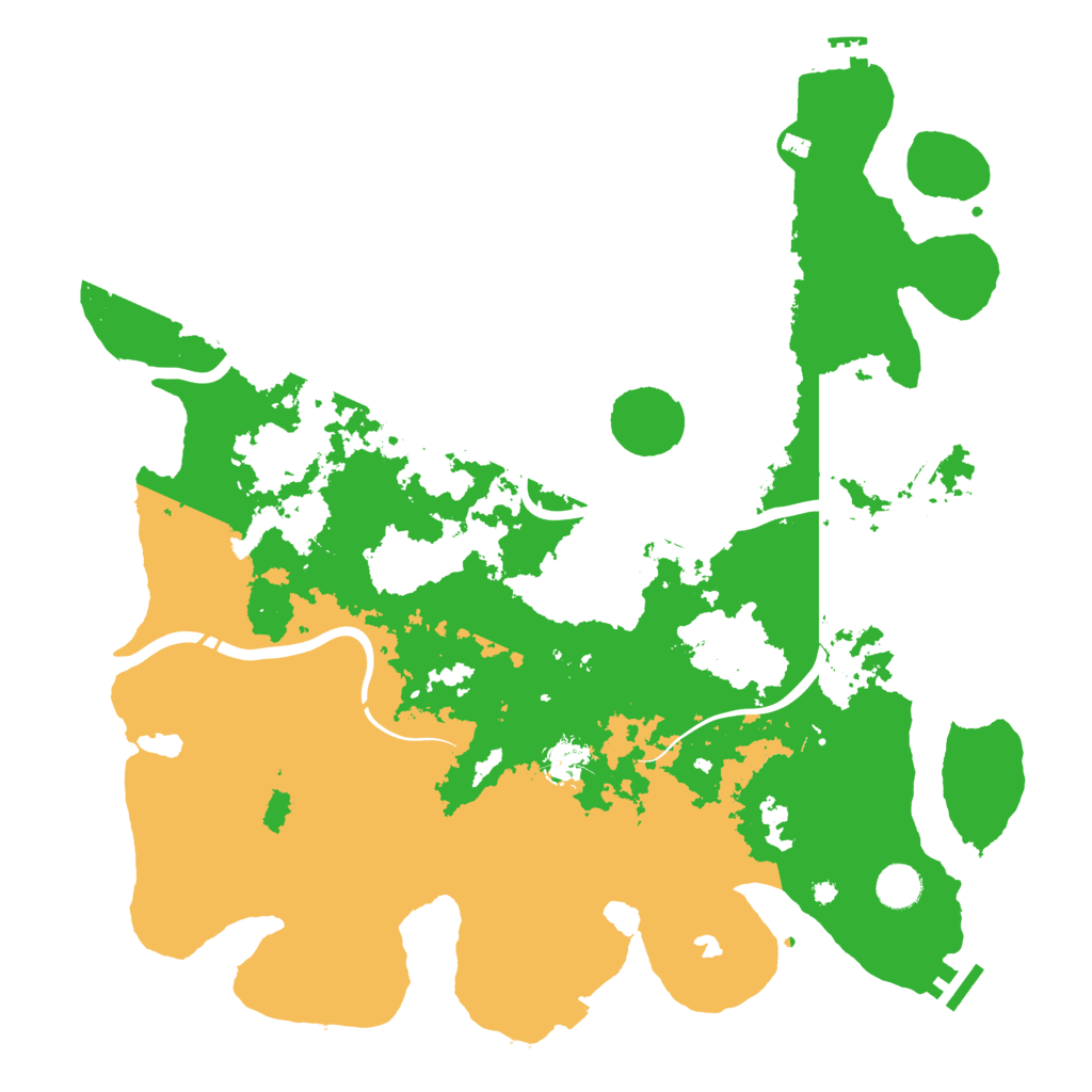Biome Rust Map: Procedural Map, Size: 4250, Seed: 1742222994