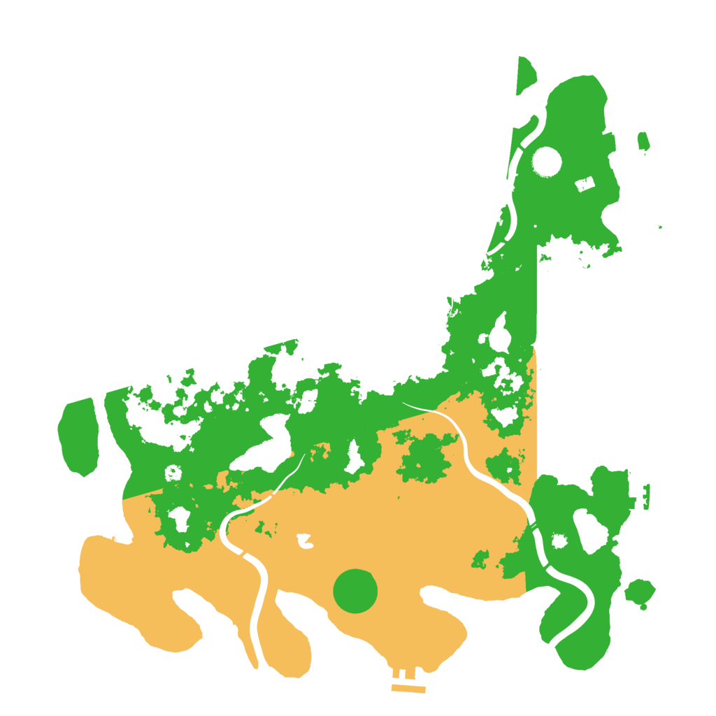 Biome Rust Map: Procedural Map, Size: 4250, Seed: 1271416591