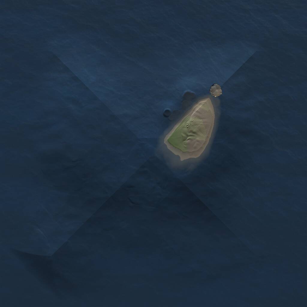 Rust Map: Procedural Map, Size: 1000, Seed: 1155510081, 1 Monuments