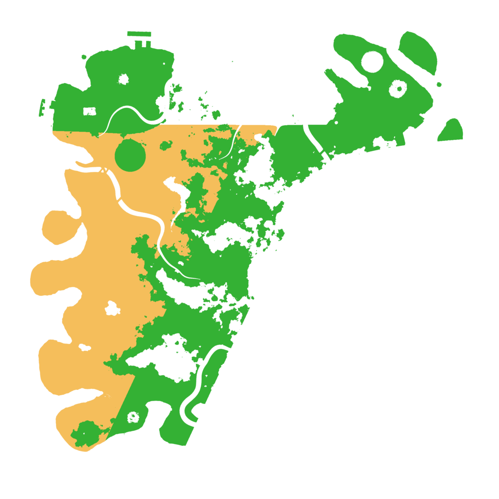 Biome Rust Map: Procedural Map, Size: 4250, Seed: 1845102034
