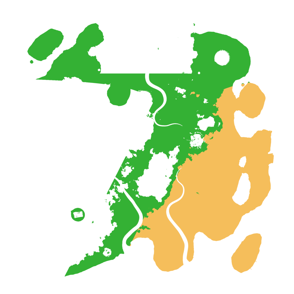 Biome Rust Map: Procedural Map, Size: 3500, Seed: 1631225569
