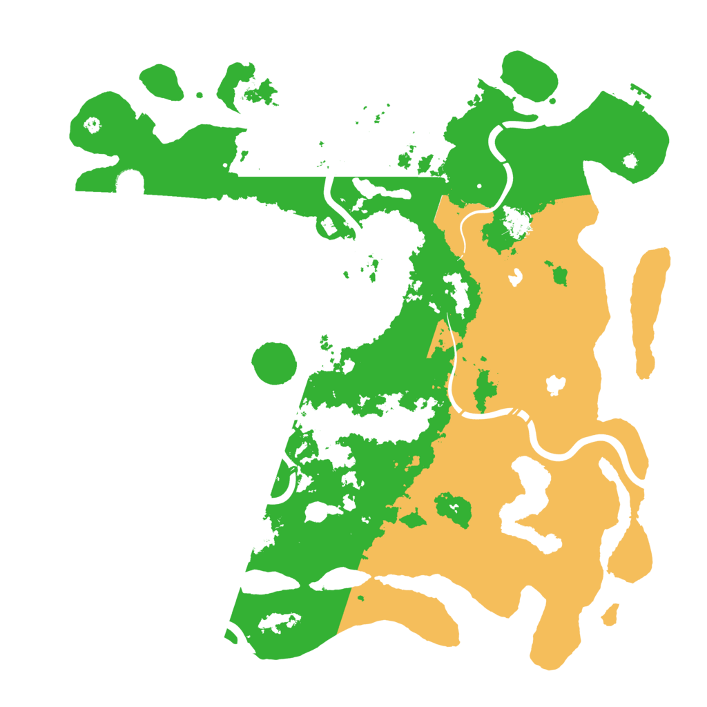 Biome Rust Map: Procedural Map, Size: 4500, Seed: 675569442