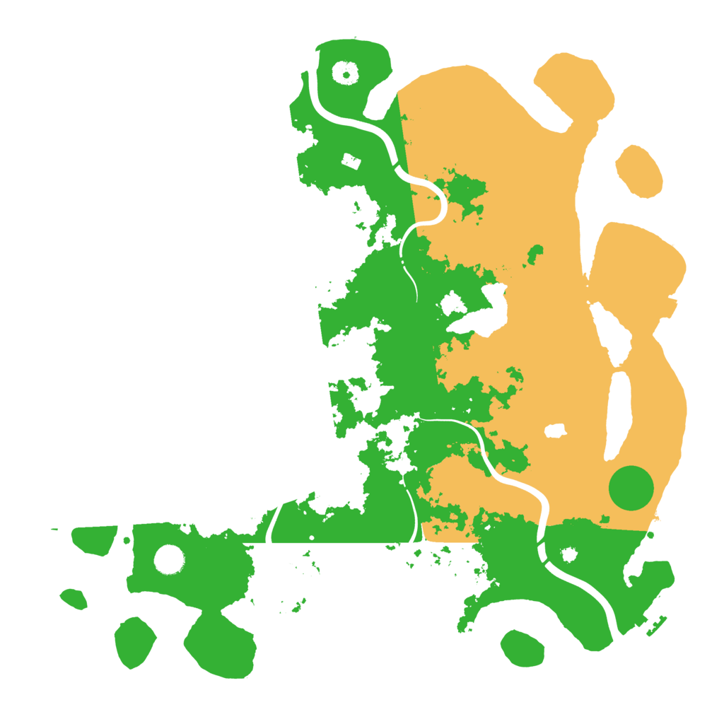 Biome Rust Map: Procedural Map, Size: 4250, Seed: 2066349380