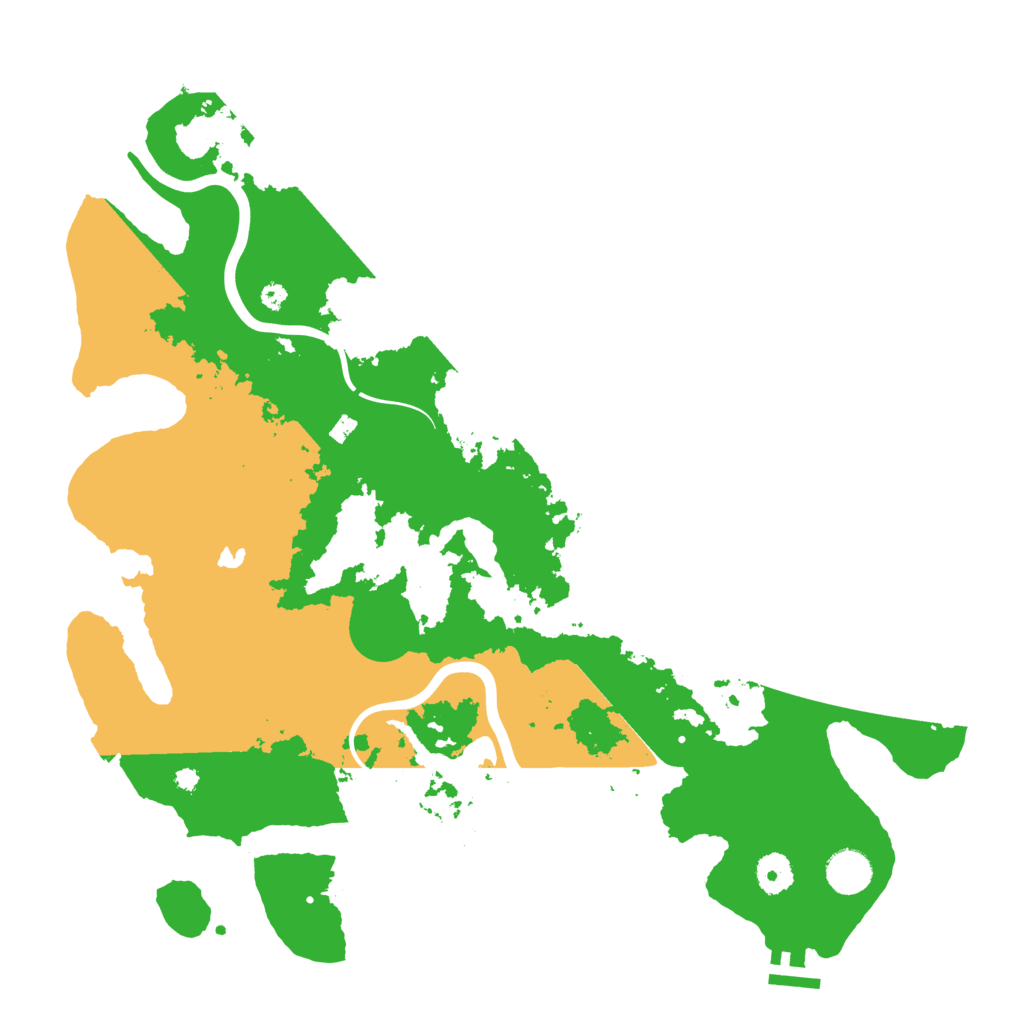 Biome Rust Map: Procedural Map, Size: 4000, Seed: 938521147