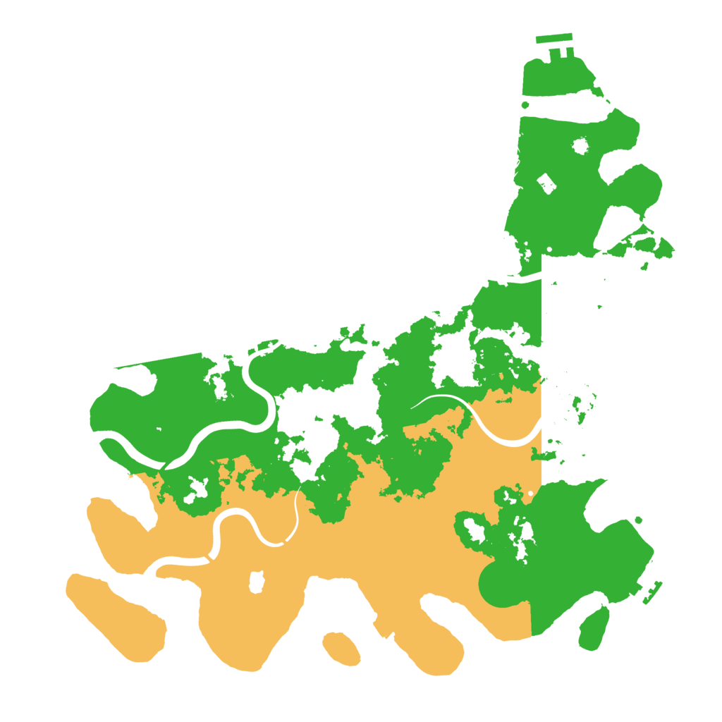 Biome Rust Map: Procedural Map, Size: 4000, Seed: 1902202657