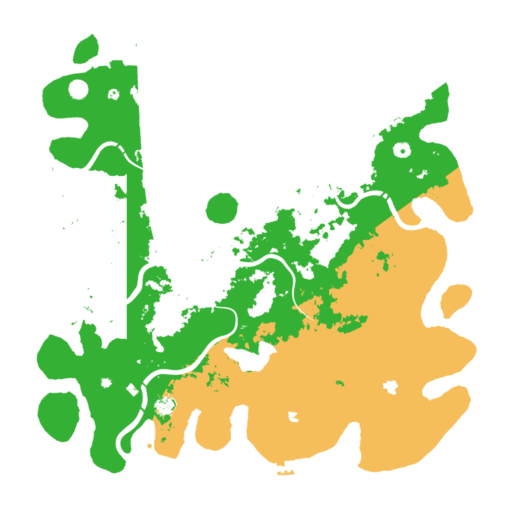 Biome Rust Map: Procedural Map, Size: 4500, Seed: 11922473