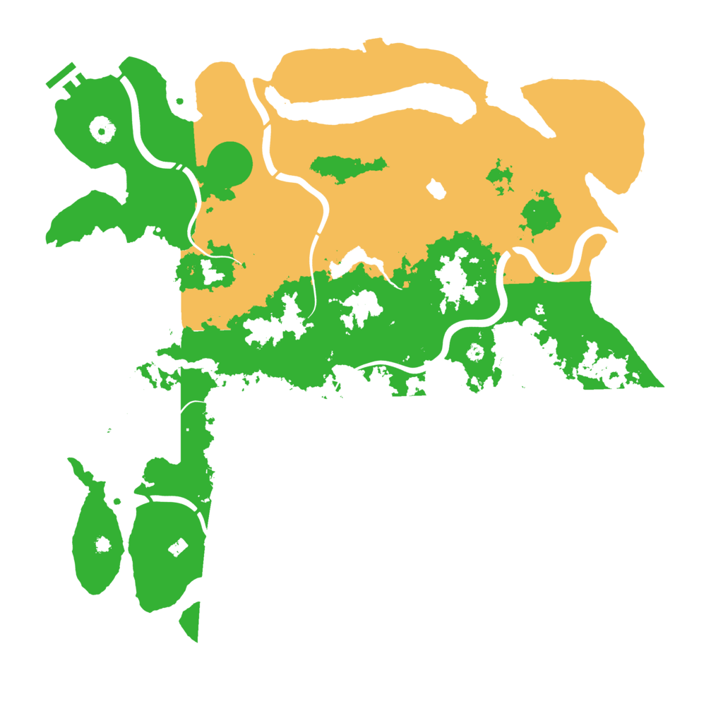 Biome Rust Map: Procedural Map, Size: 4250, Seed: 48367086