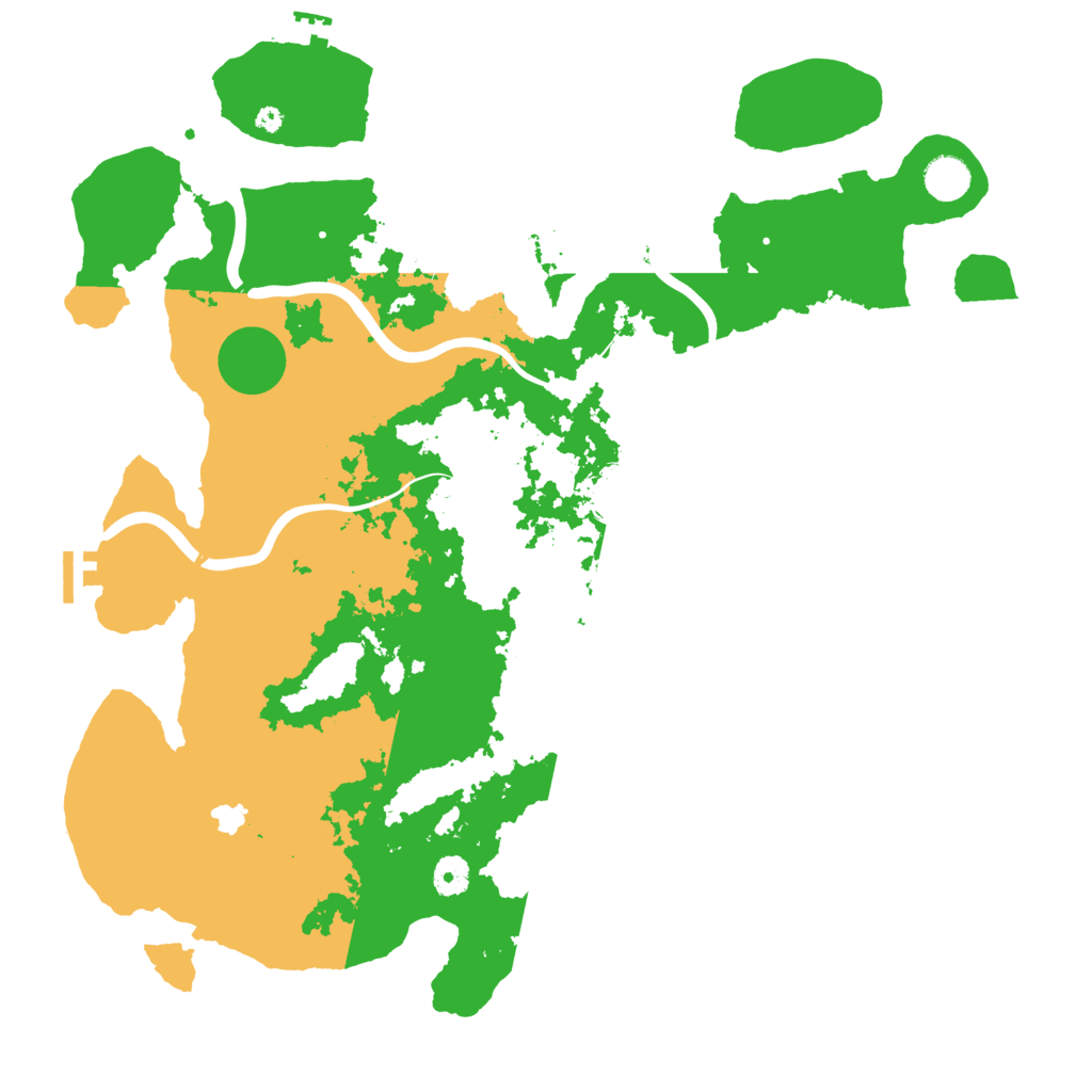 Biome Rust Map: Procedural Map, Size: 4250, Seed: 53182407