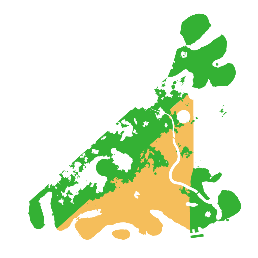 Biome Rust Map: Procedural Map, Size: 4000, Seed: 1186394410