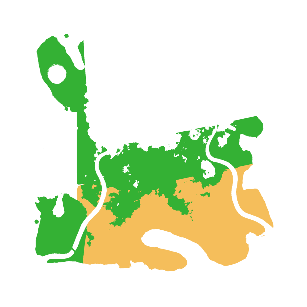 Biome Rust Map: Procedural Map, Size: 3000, Seed: 326487322