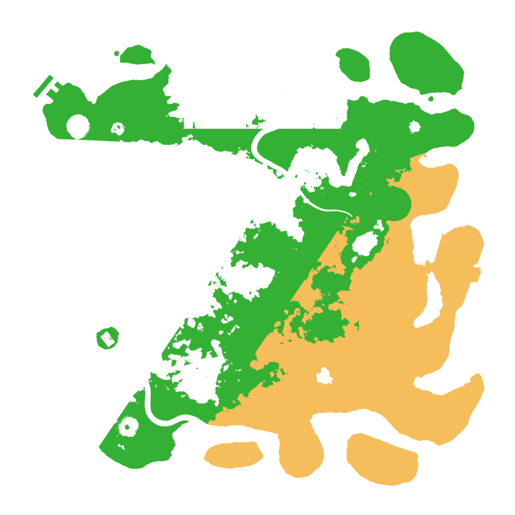 Biome Rust Map: Procedural Map, Size: 4000, Seed: 1223469572