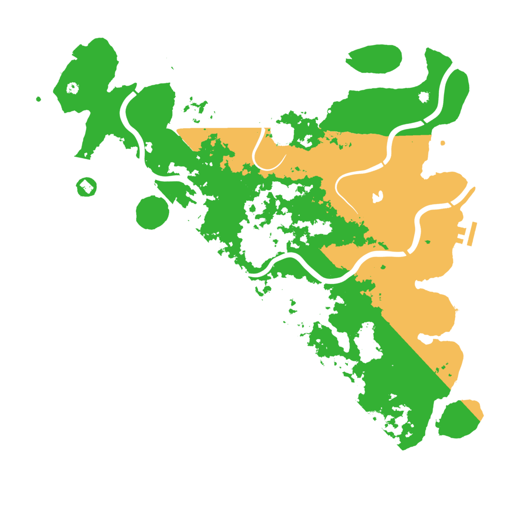 Biome Rust Map: Procedural Map, Size: 4250, Seed: 75108698