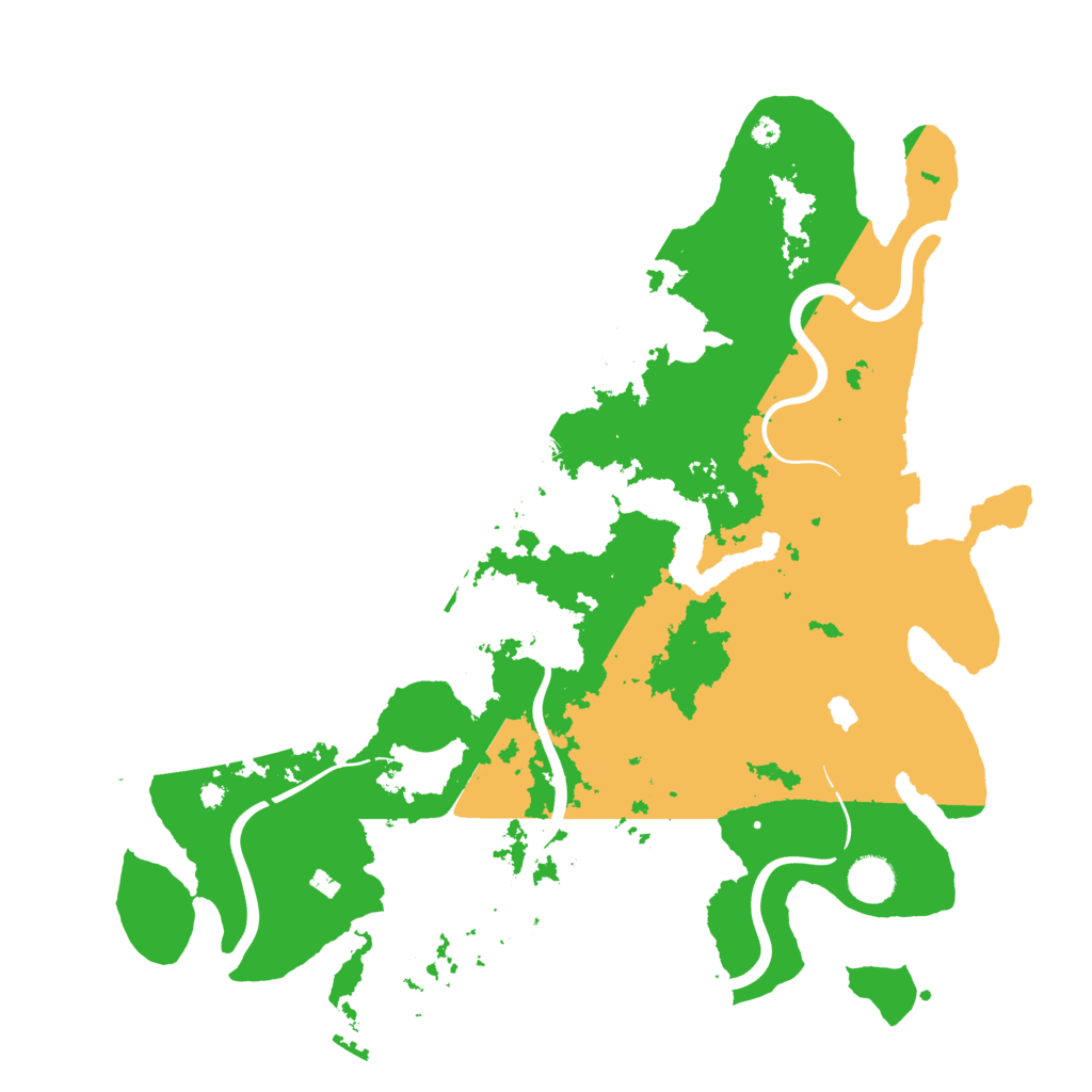 Biome Rust Map: Procedural Map, Size: 4050, Seed: 1463775905