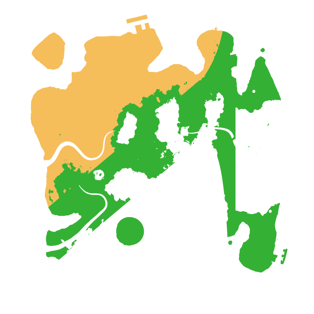 Biome Rust Map: Procedural Map, Size: 3000, Seed: 1701137458